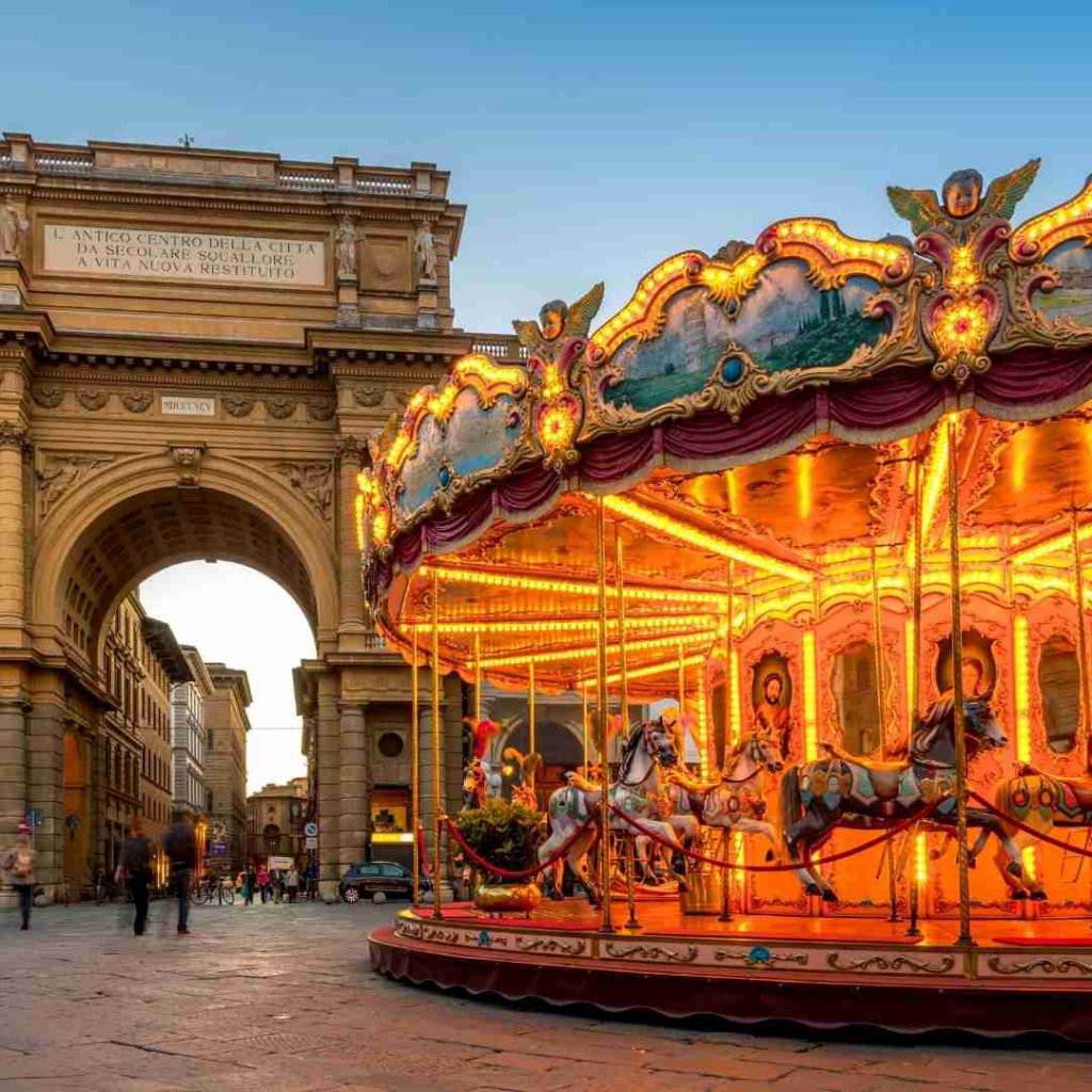 draaimolen piazza repubblica